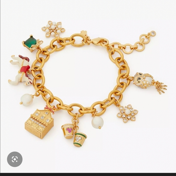 Kate Spade Winter Wonderland Charm Bracelet - Picture 7 of 9